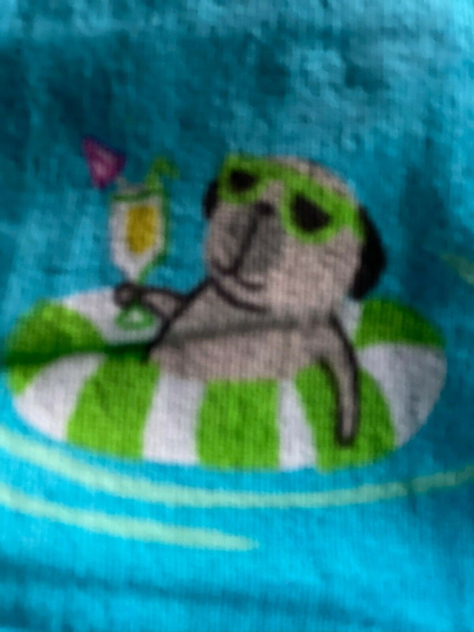 CYNTHIA ROWLEY Pool Pups Beach Towel 36" x 68" large