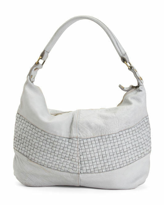 CIVICO 9 Italy Leather Hobo carry handle woven detail ORIG$260 Handbag Shoulder
