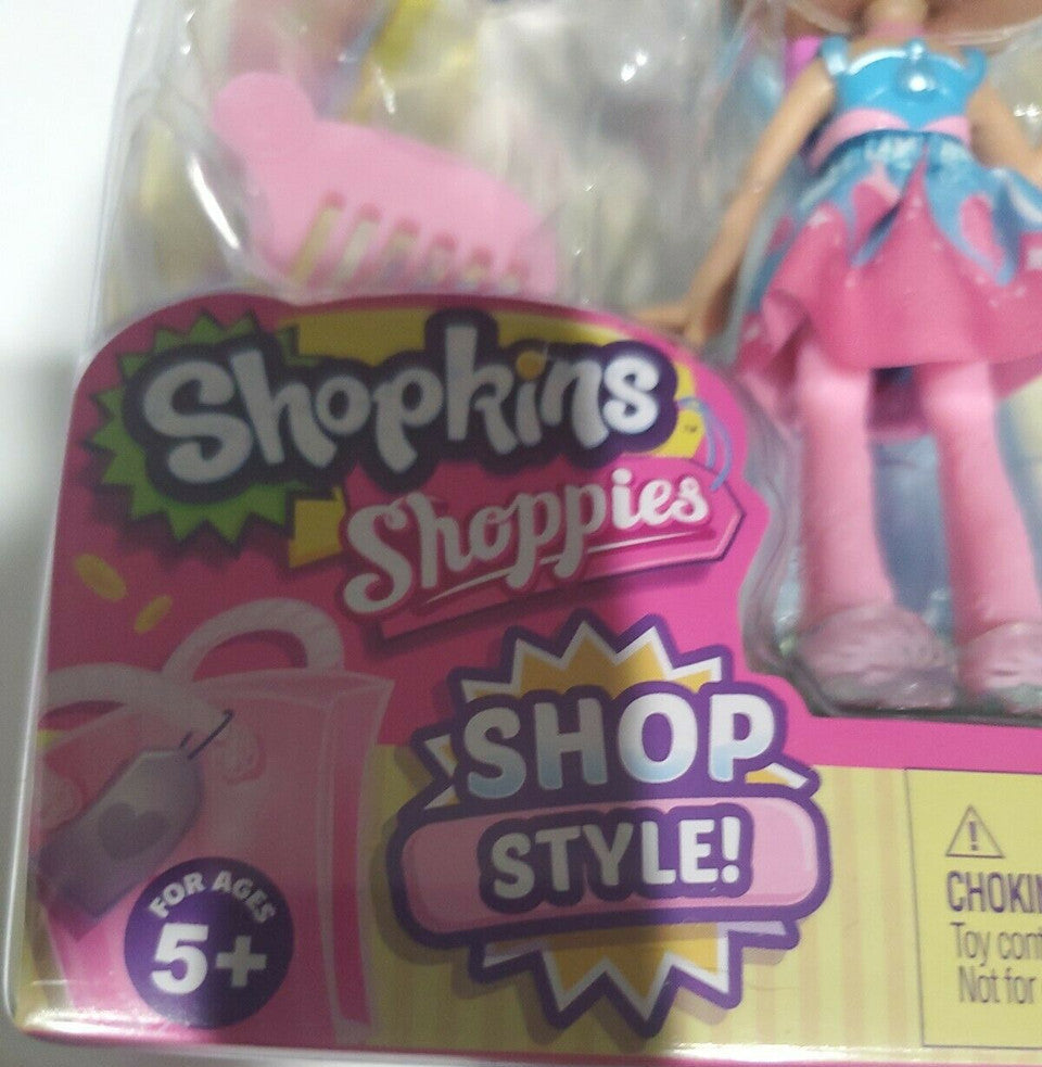 Shopkins Shoppies Jascenta doll with Peyton Perfume accessory in original packaging