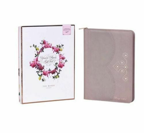 Ted Baker London Travel Lifestyle Organizer Thistle in Gift Box metallic details