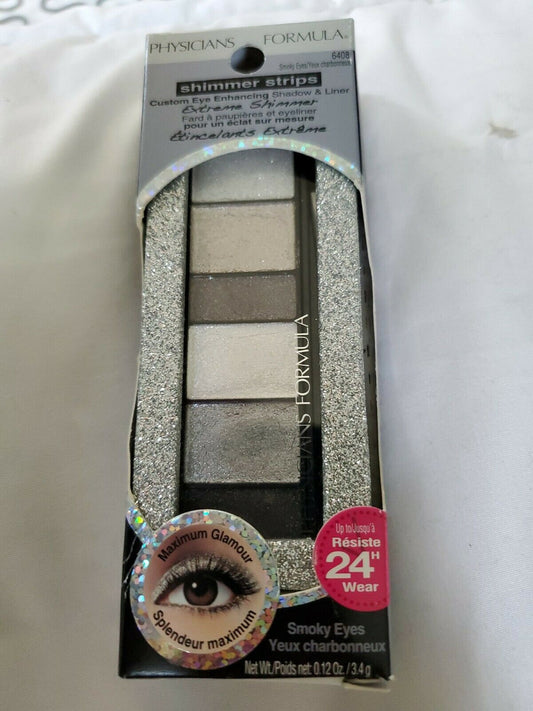 Physicians Formula Shimmer Strips Shadow & Liner 6408 SMOKEY EYES