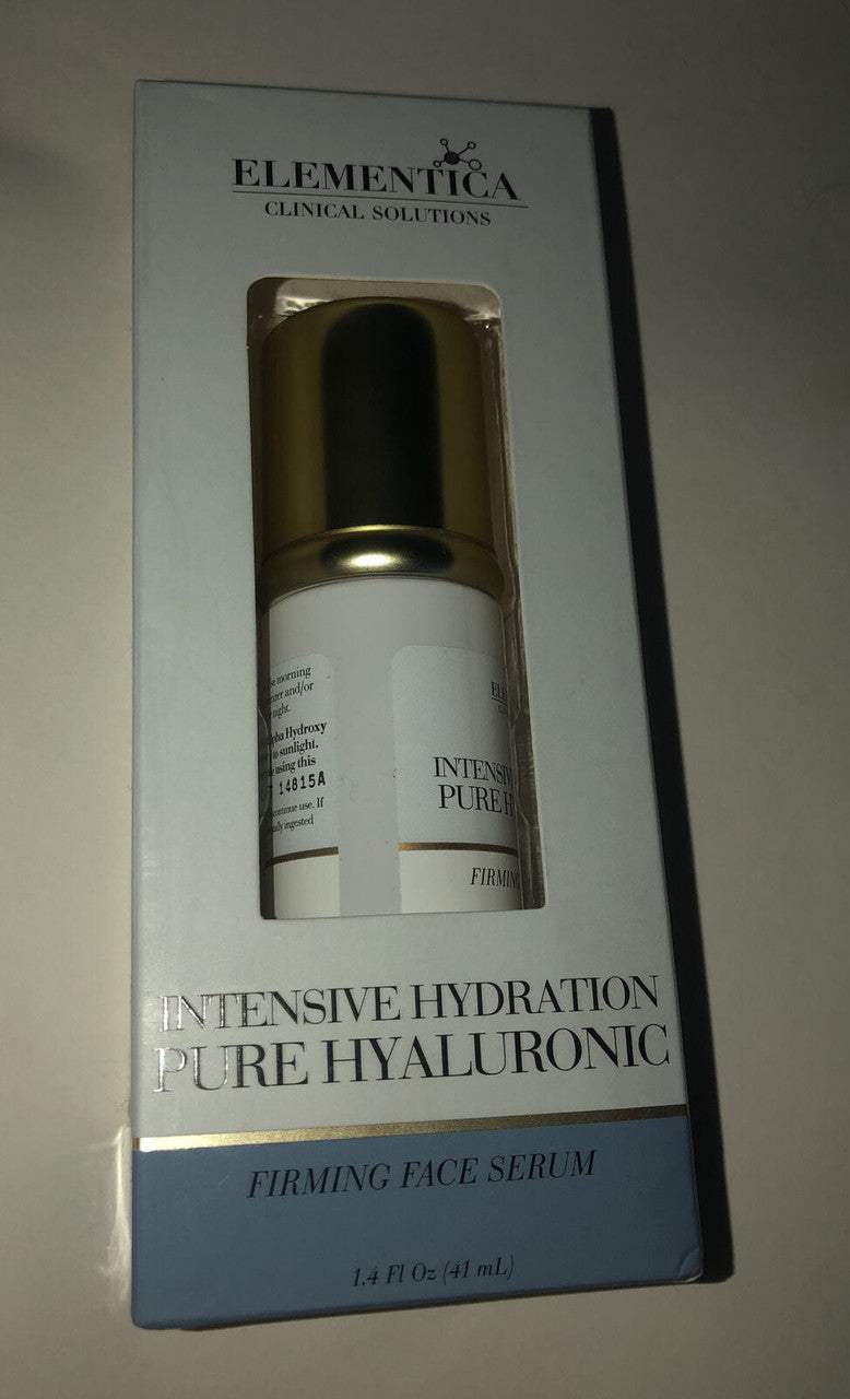 Elementica Intensive Hydration Pure Hyaluronic Firming Face Serum 1.4 oz