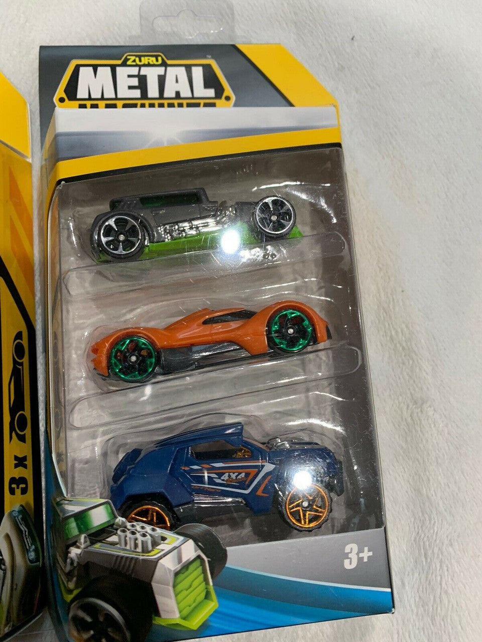 (7) Different ZURU Metal Machines Die-Cast Vehicles 3 Pack Ultimate Racing Pack