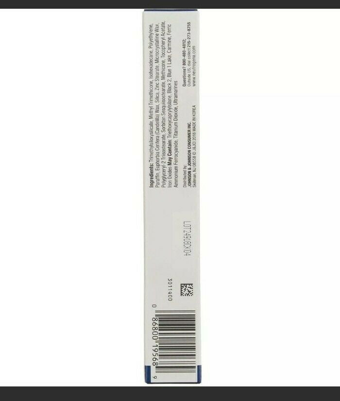 Neutrogena Smokey Kohl Eyeliner, Deep Navy 40, Water Resistant, 0.014 oz