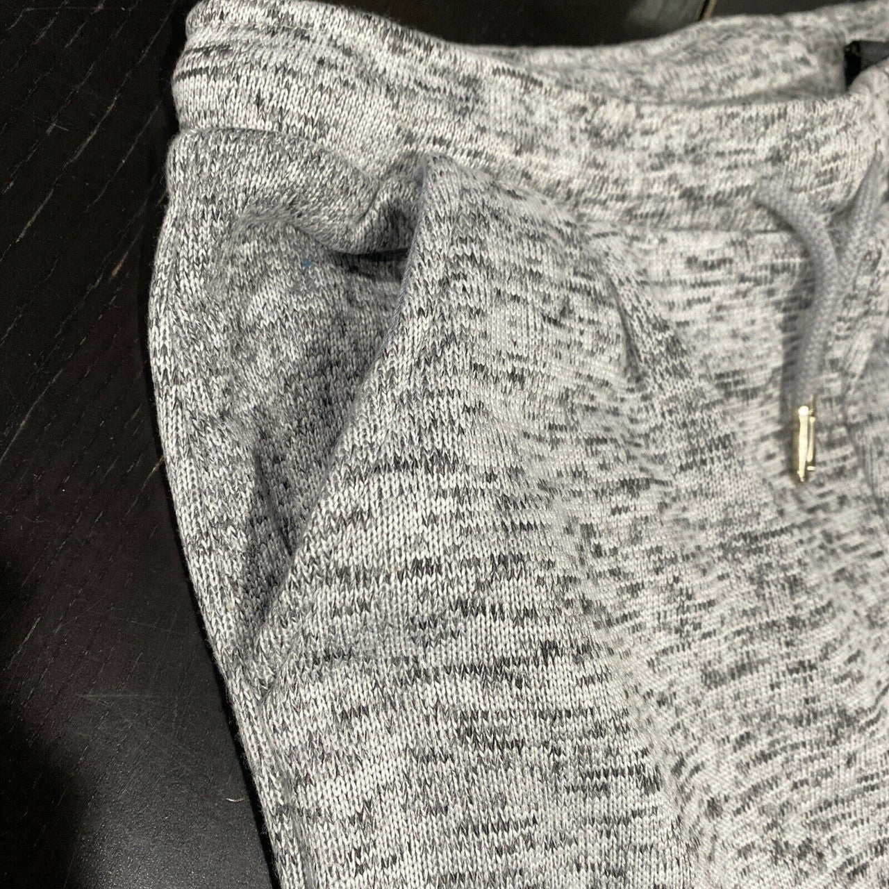 Big Boys Sweater Shorts XL (18/20) Heather Marled