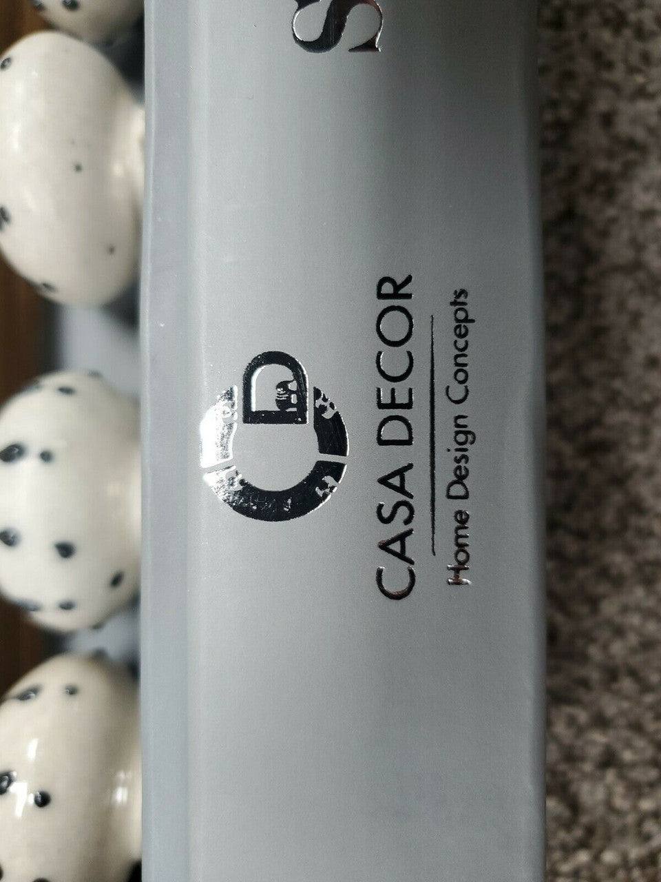 SET of 8 DRAWER PULLS CASA DECOR CERAMIC HANDCRAFTED Made in INDIA KNOBS