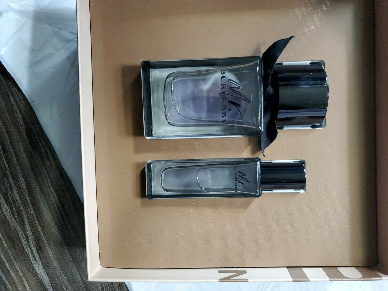 Mr Burberry EDT Spray 3.3 oz 100 ml & EDT Spray 1 oz 30ml