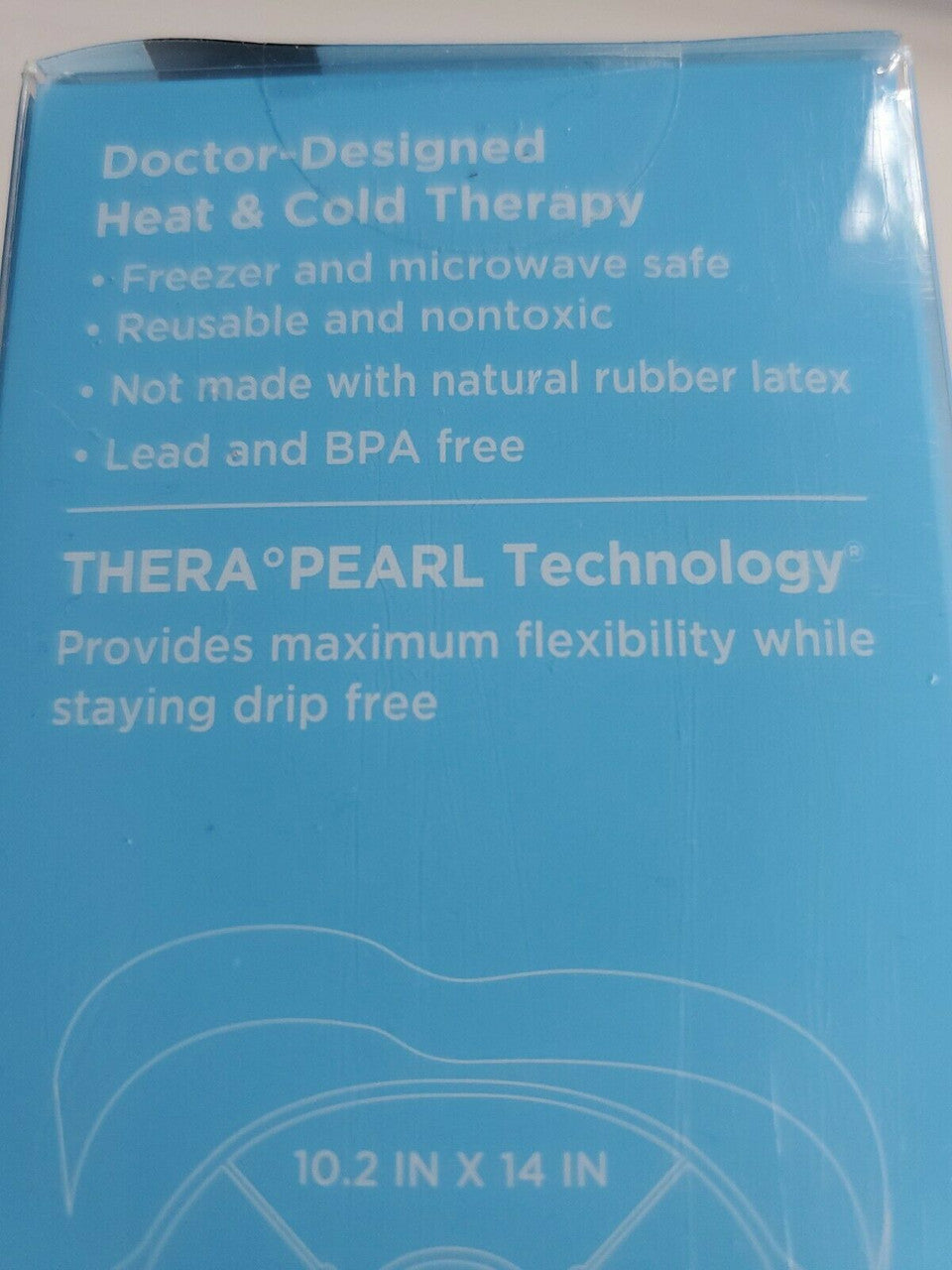 Bead Knee Wrap with Thera Pearl Technology Hot & Cold Therapy Adjustable Strap