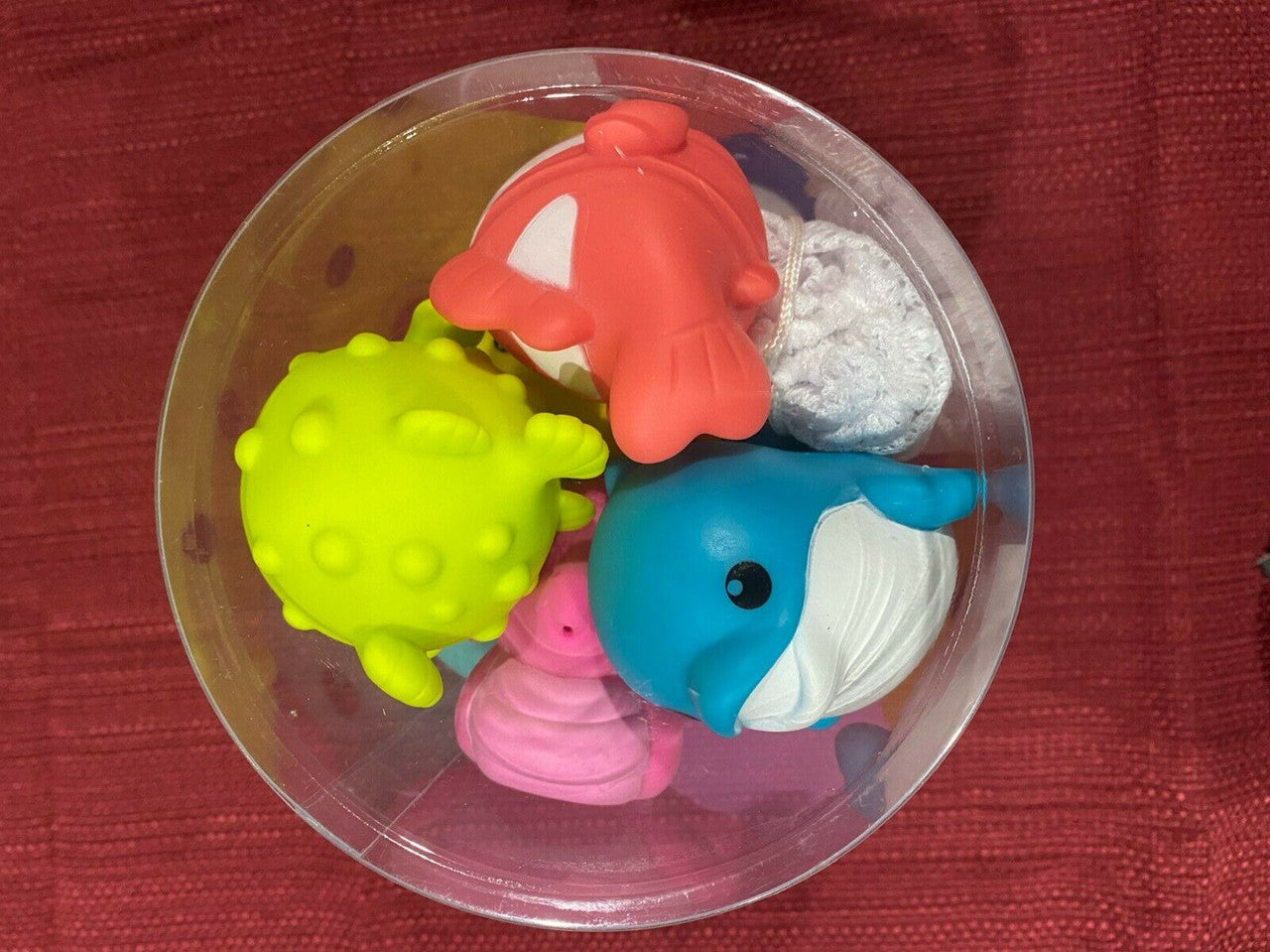 BRAND NEW- PLAYRIGHT 10 PACK OCEAN PALS- BPA FREE Bath/Pool Squirters -6+ Months