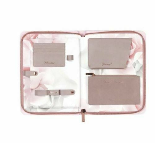 Ted Baker London Travel Lifestyle Organizer Thistle in Gift Box metallic details