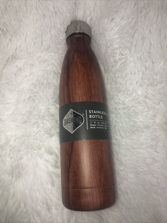 Dashing Stainless Steel Bottle BPAFree double wall vacuum insulation handprinted-1