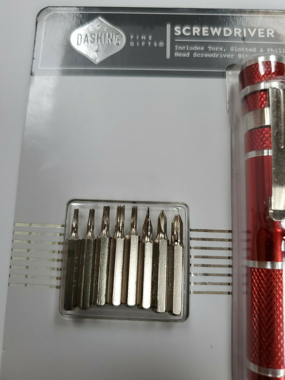 DASHING Pocket Precision Screwdriver With 8 Bits