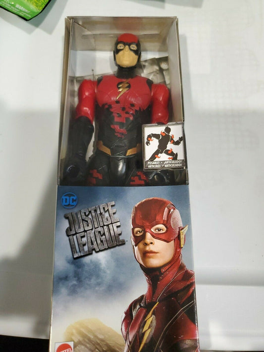THE FLASH STEALTH SUIT ( 12" )  ( 2018 ) JUSTICE LEAGUE ACTION FIGURE ( MATTEL )