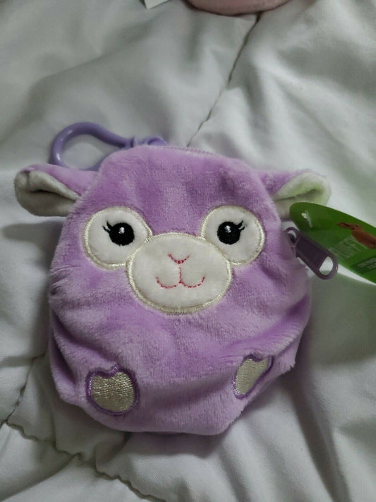 Happy Go Fluffy Baby Bunny Coin Purse & Clip