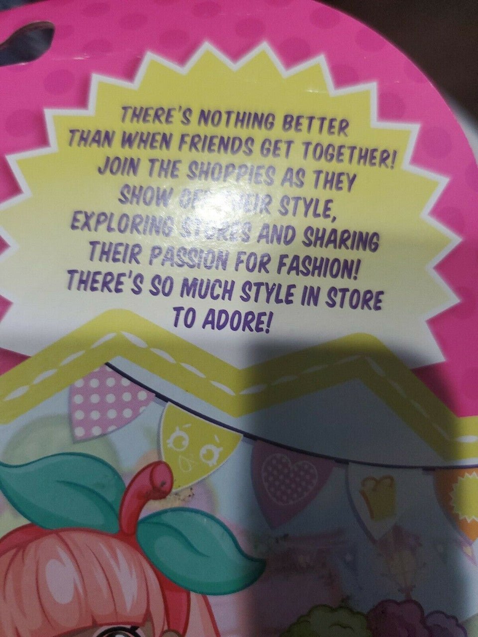 Shopkins Summer Peaches Shop Style Shoppie Doll Discontinued