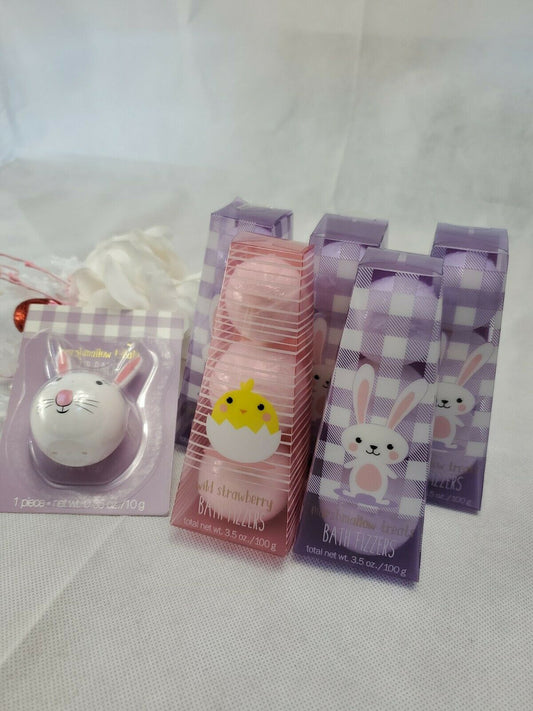 Groovi Beauty Bath Bombs Fizzers 5 Pks & Lip Balm