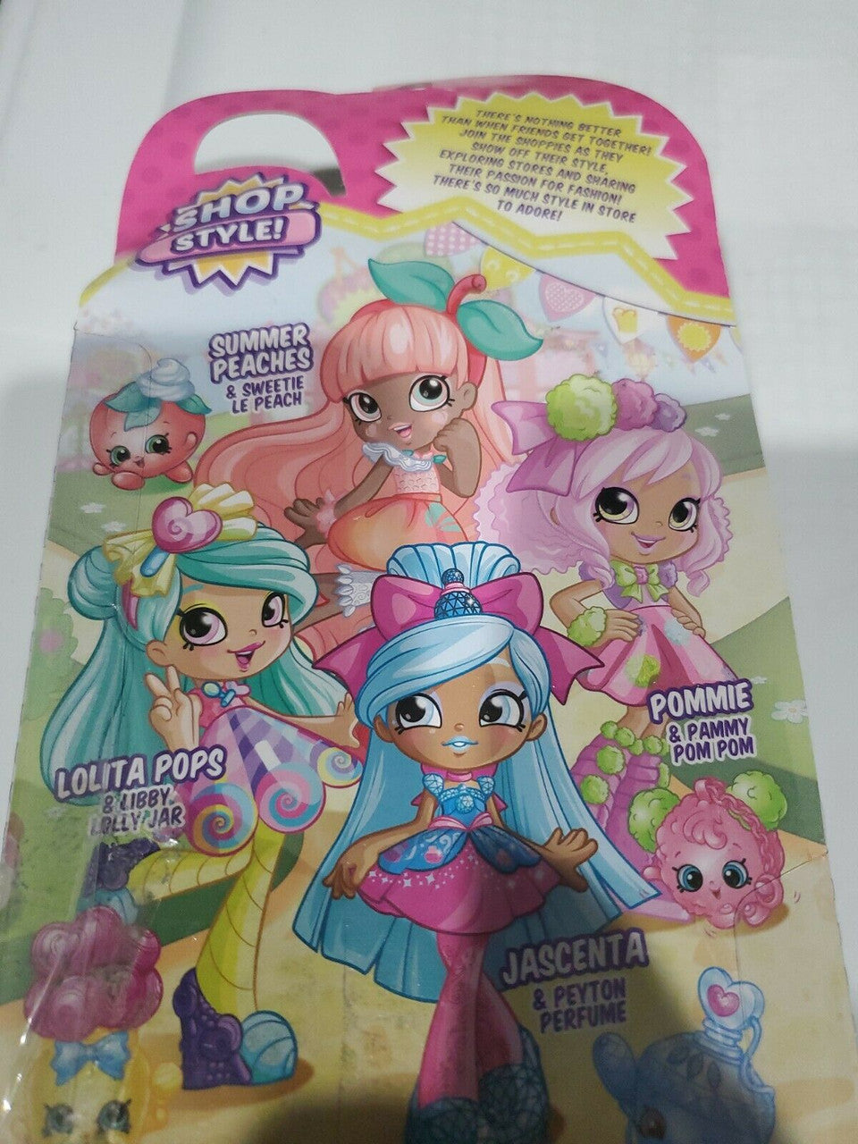 Shopkins Summer Peaches Shop Style Shoppie Doll Discontinued