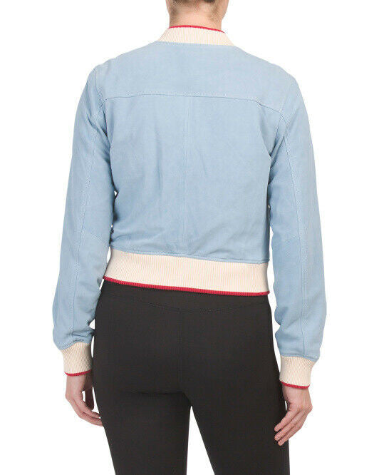 FILA Long Sleeve Full Zip Suede Jacket M