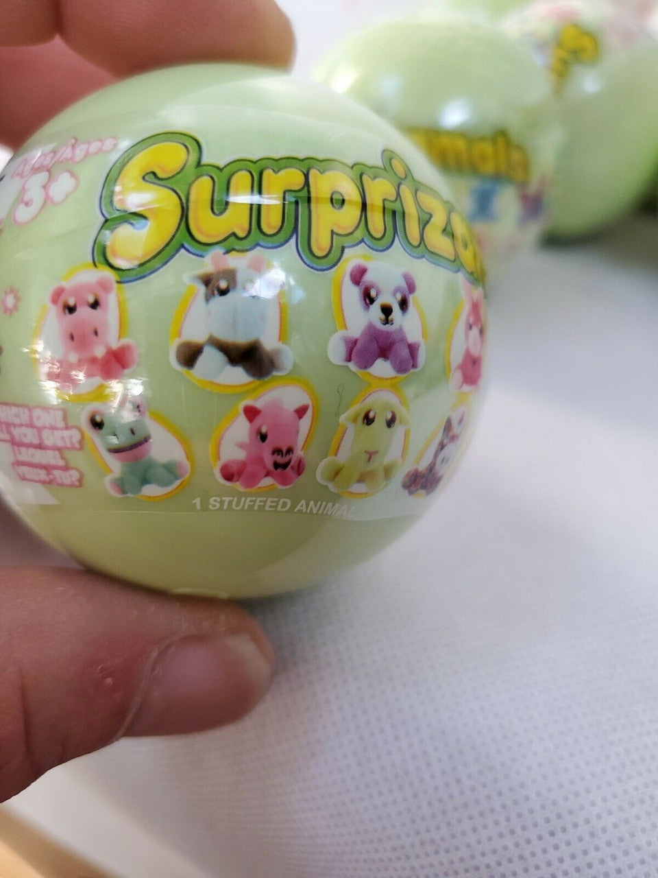 Surprizamals Mini Stuffed Plush Mystery Capsules Ball Series 2 Easter Edition 7