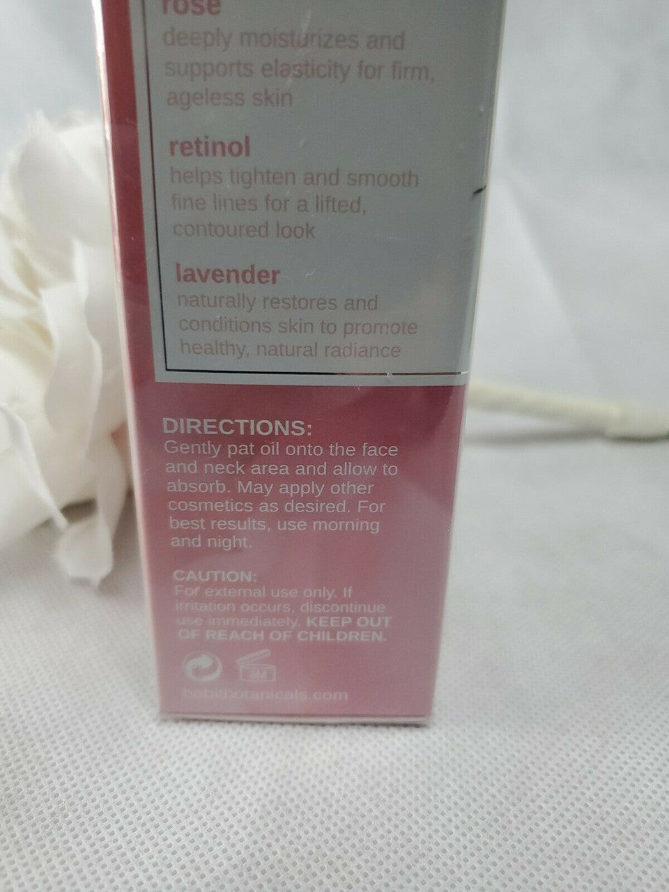 REPAIRING ROSE BEAUTY OIL WITH ROSE, RETINOL & LAVENDER