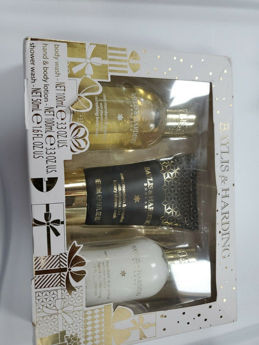 BAYLIS & HARDING 3PCS Set Sweet Mandarin & Grapefruit