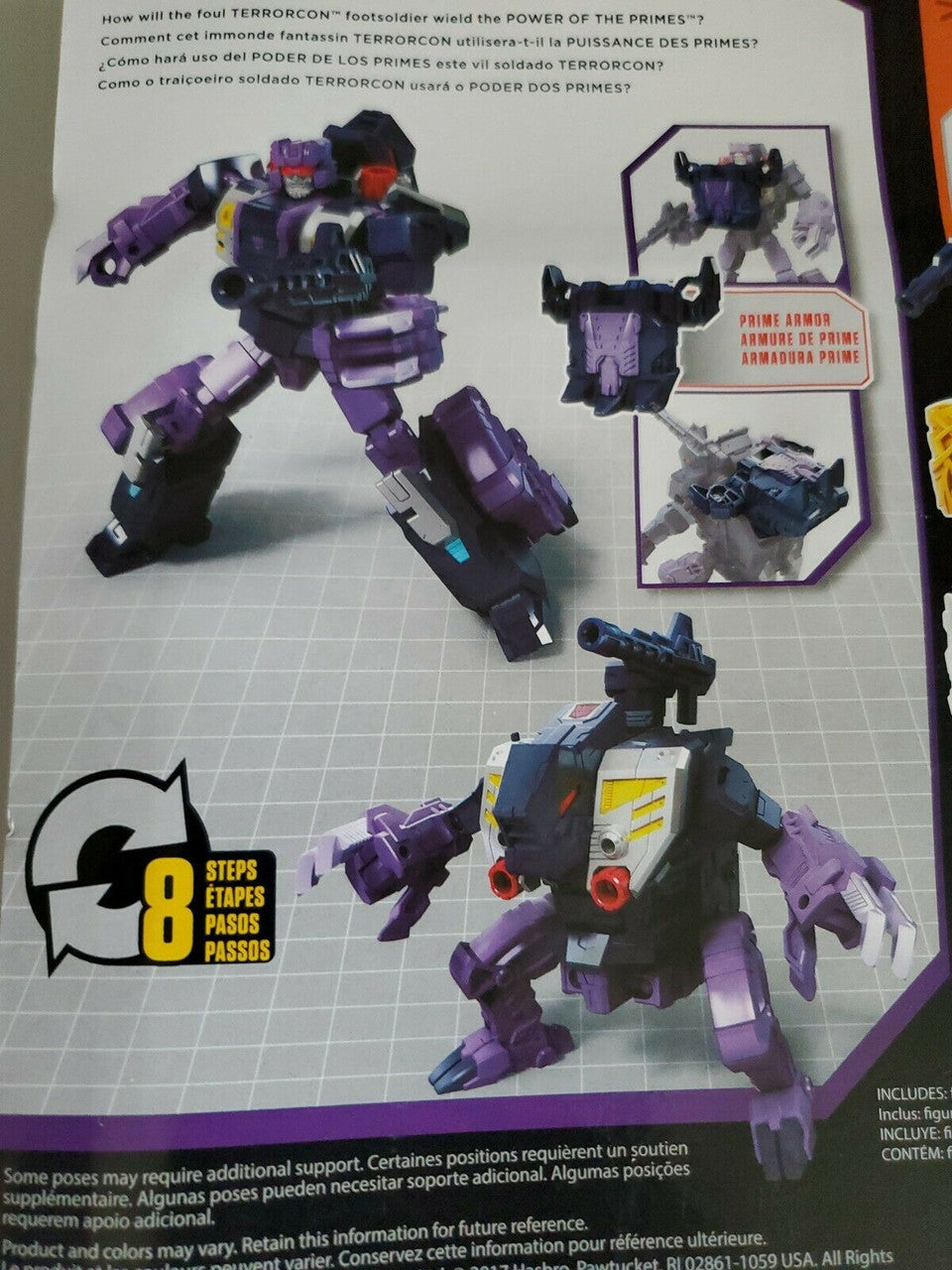 Transformers Power of the Primes Deluxe Class Figure Terrorcon BLOT 2017