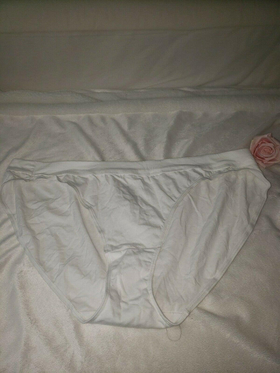 Just My Size 14 Made In Vietnam Underwear White