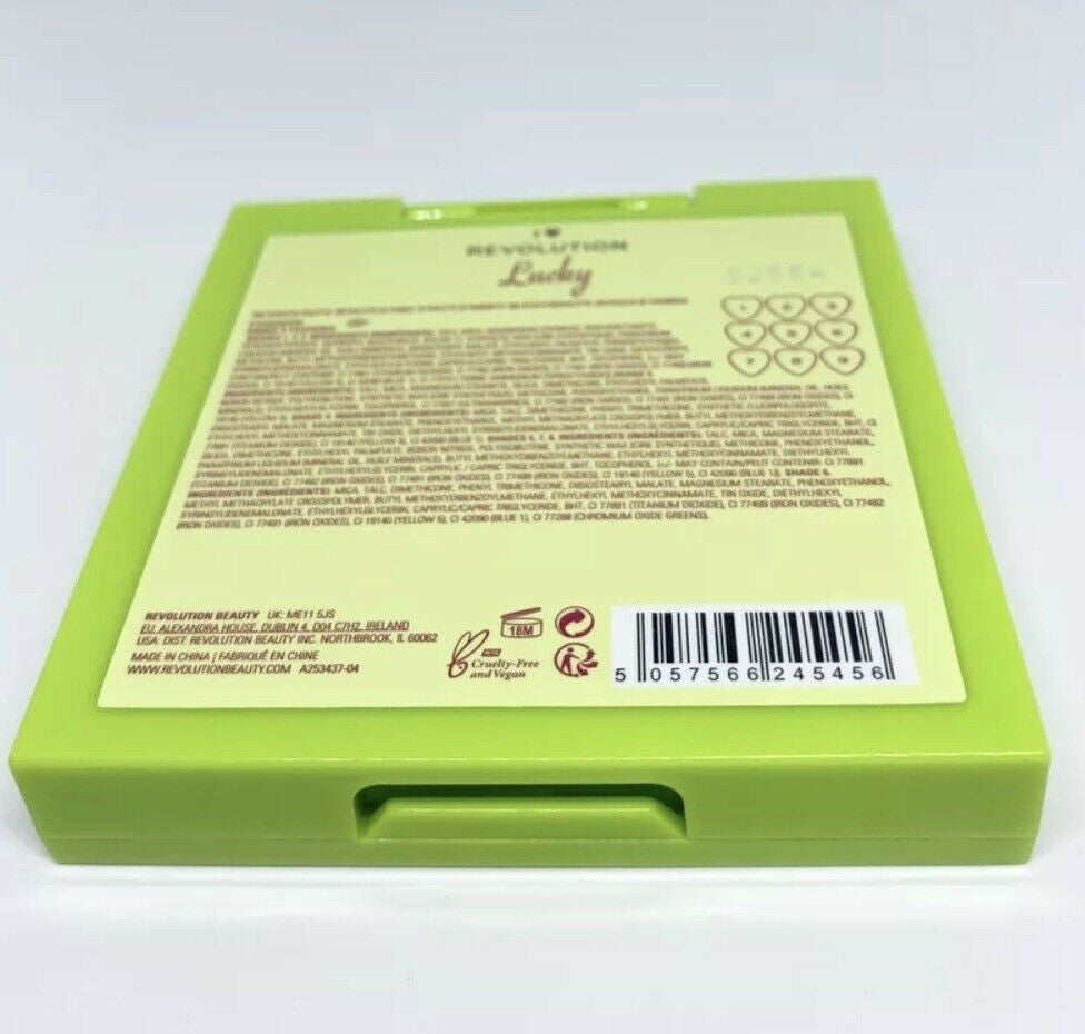 I Heart Revolution Heartbreakers Eye Shadow Palette - Lucky