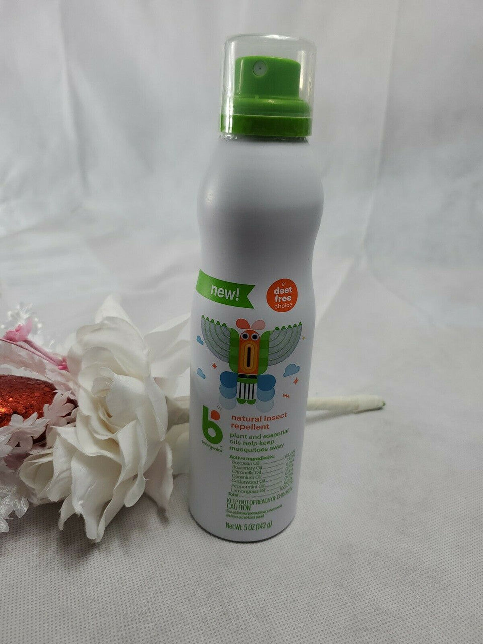 Babyganics Natural Insect Repellent~ deet free ~ Plant and Essential Oils