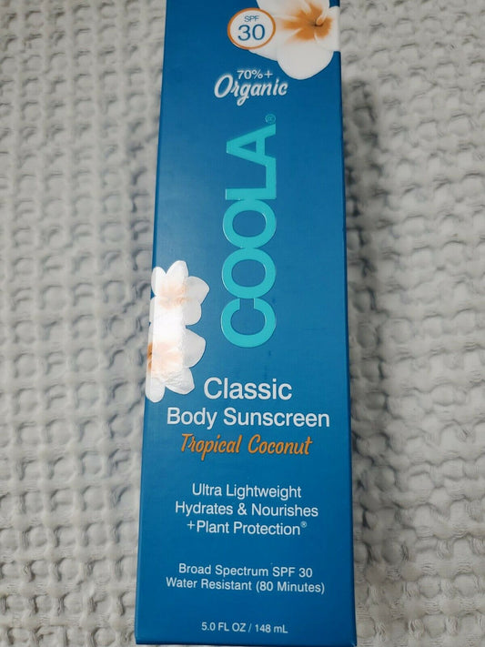 COOLA Classic Body Organic Sunscreen Lotion SPF 30 5 Fl Oz