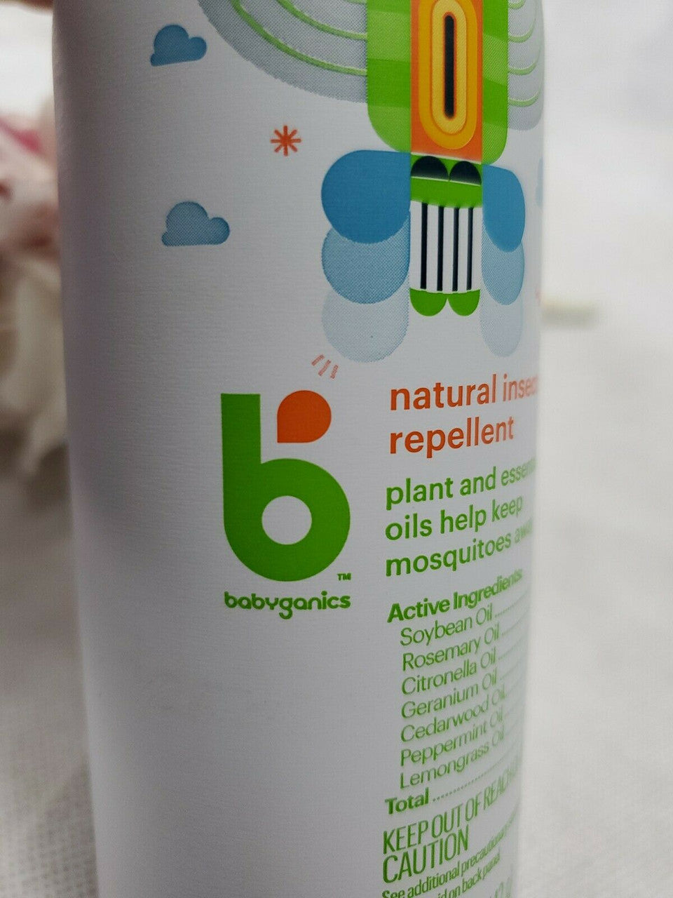 Babyganics Natural Insect Repellent~ deet free ~ Plant and Essential Oils
