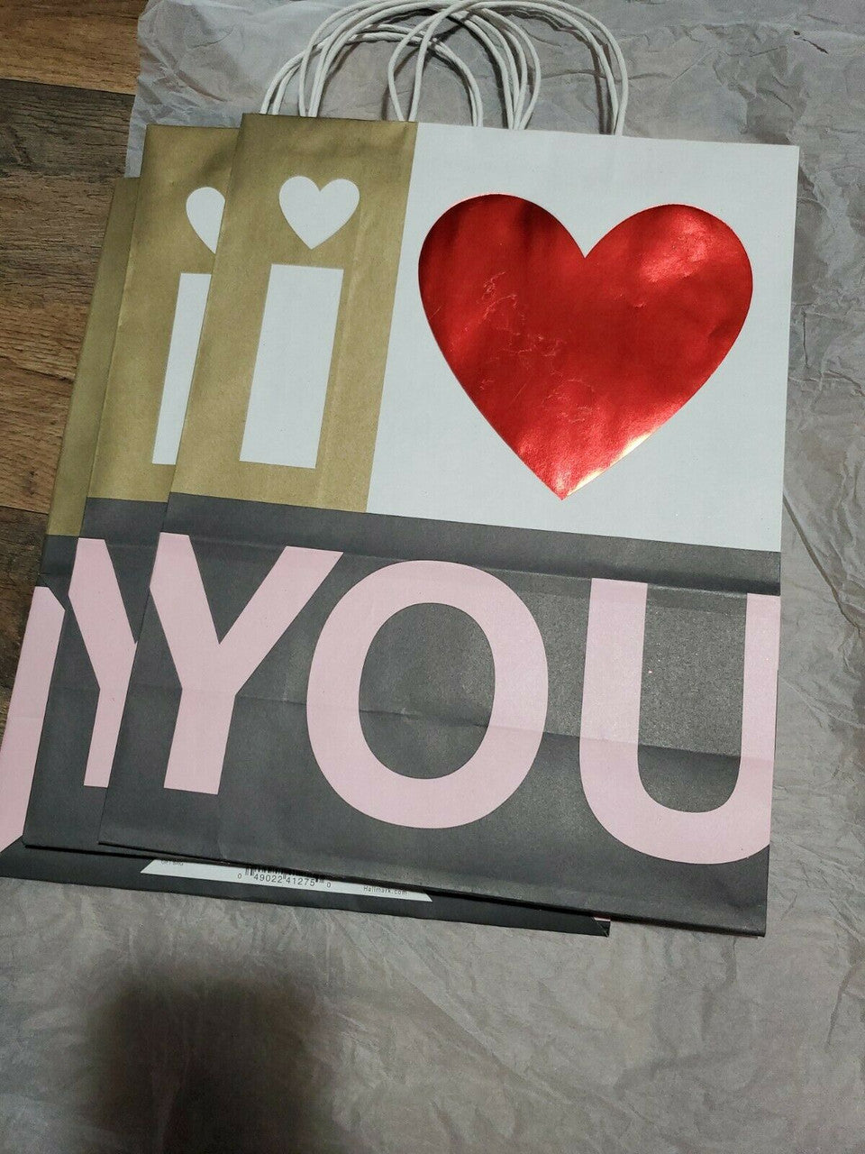 Lot Of 14 Hallmark Inspirations series Valentine DAY  Gift Bags