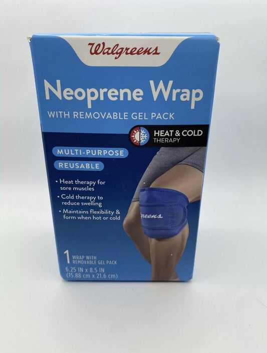 Neoprene Wrap with removable gel pack multi-purpose heat cold knee arm