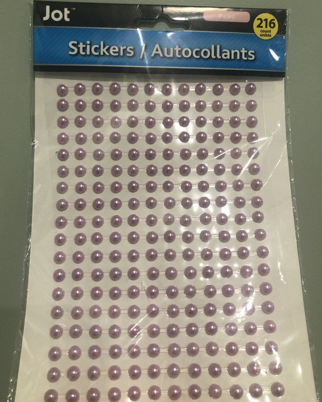 Jot Pearl Stickers Autocollants 216 count