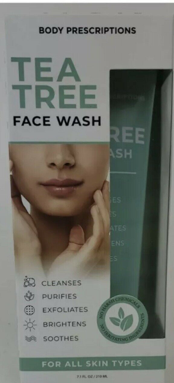 Body Prescriptions Tea Tree Face Wash