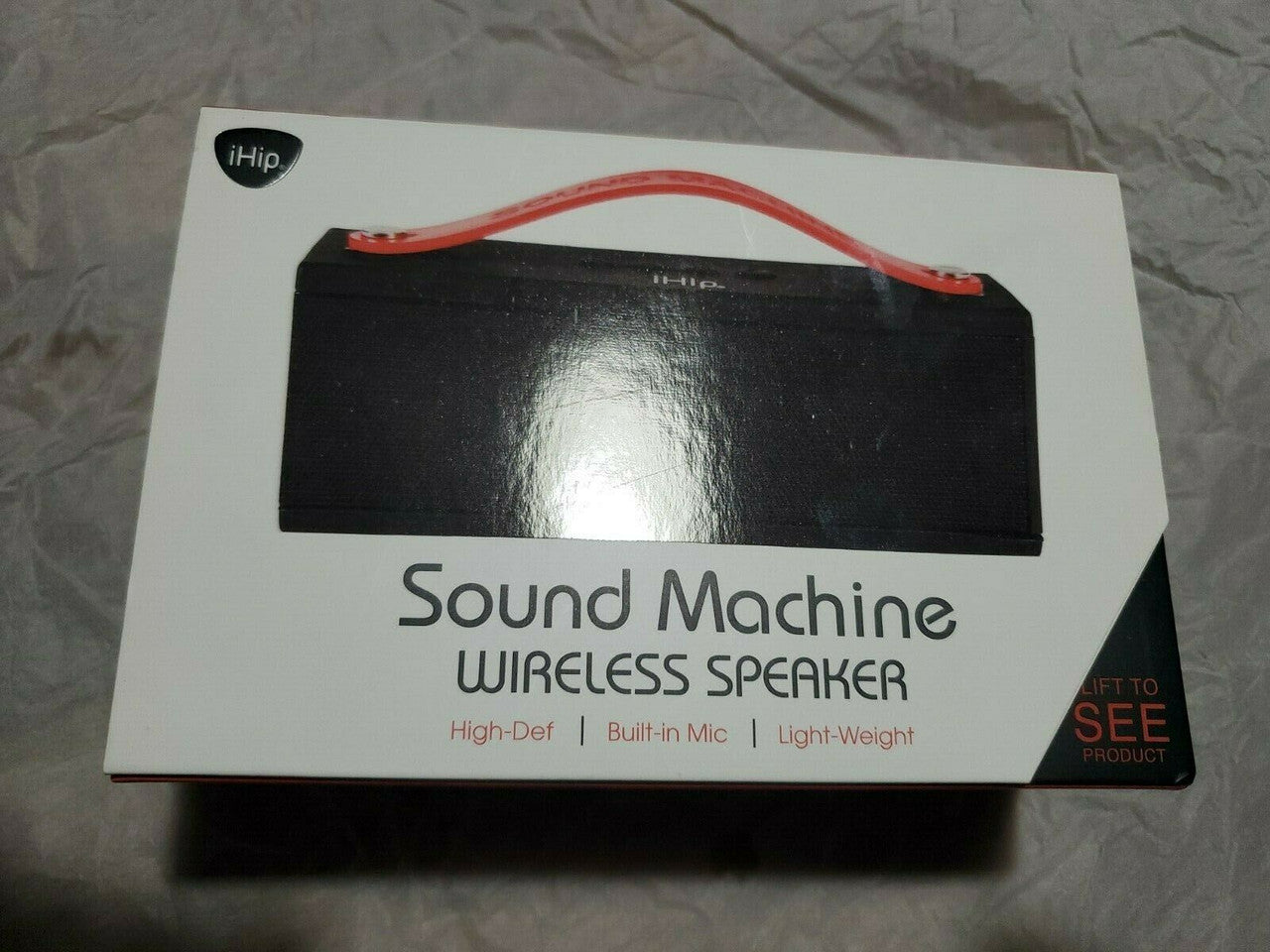 iHIP Sound Machine Wireless Speaker Portable Bluetooth Speaker High Def