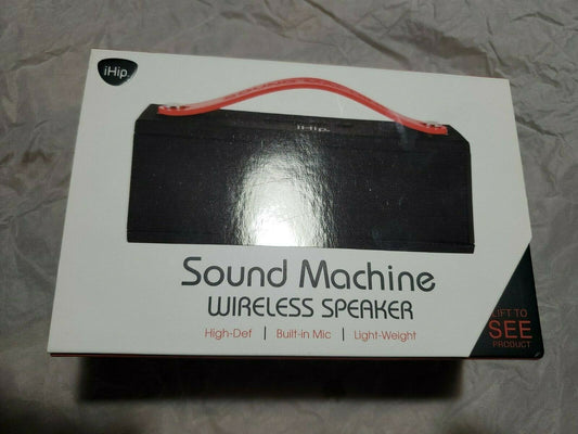 iHIP Sound Machine Wireless Speaker Portable Bluetooth Speaker High Def