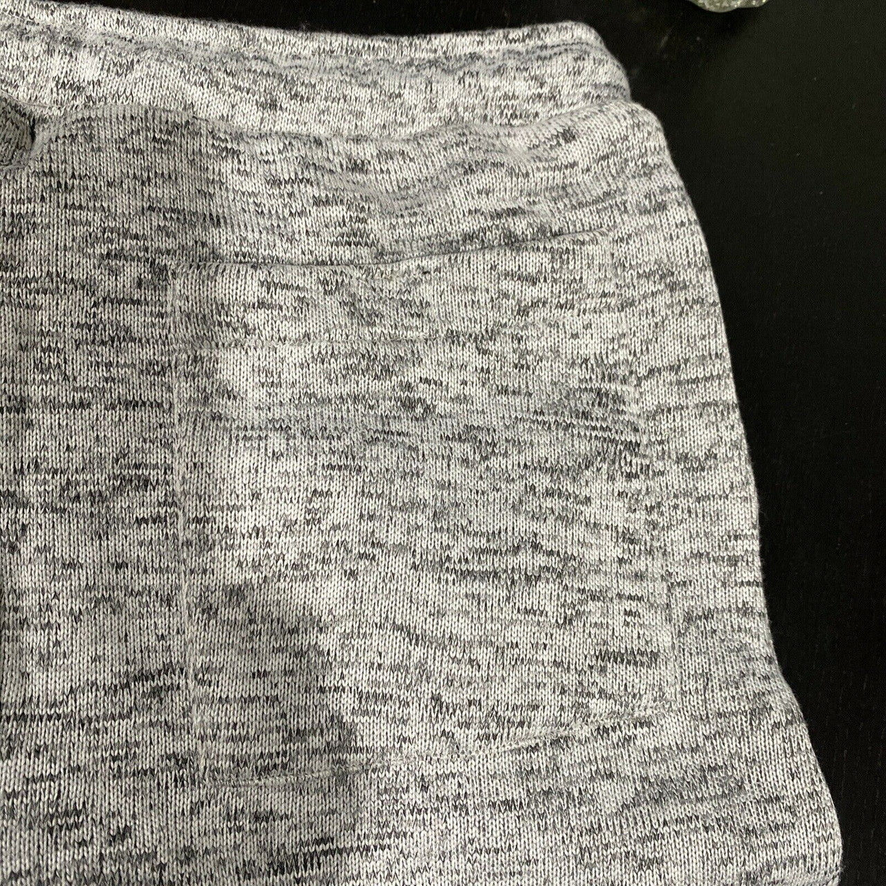 Big Boys Sweater Shorts XL (18/20) Heather Marled