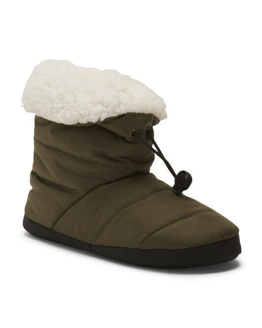 Puff Booties Size M (US 6.5–7.5) Olive