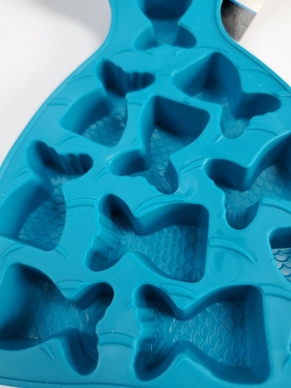 Silicone Mold Fish Tale Shape candy Ice cube Trays Chocolate Soap Treats