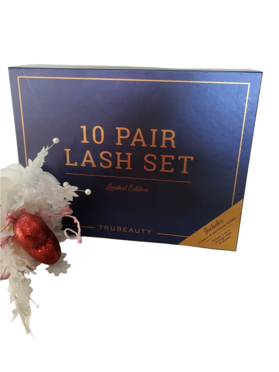 Limited edition boxed set of 10 luxury false eyelashes with mixed styles for natural and glam looks