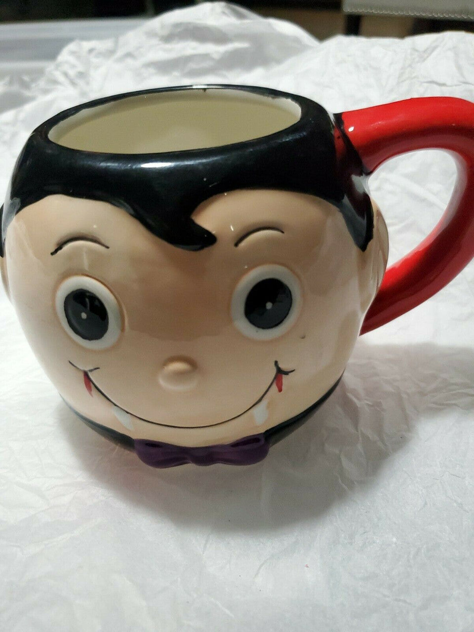 Dracula Mug 24.3 oz Large Ceramic Vampire Mug Halloween Exclusive   1120