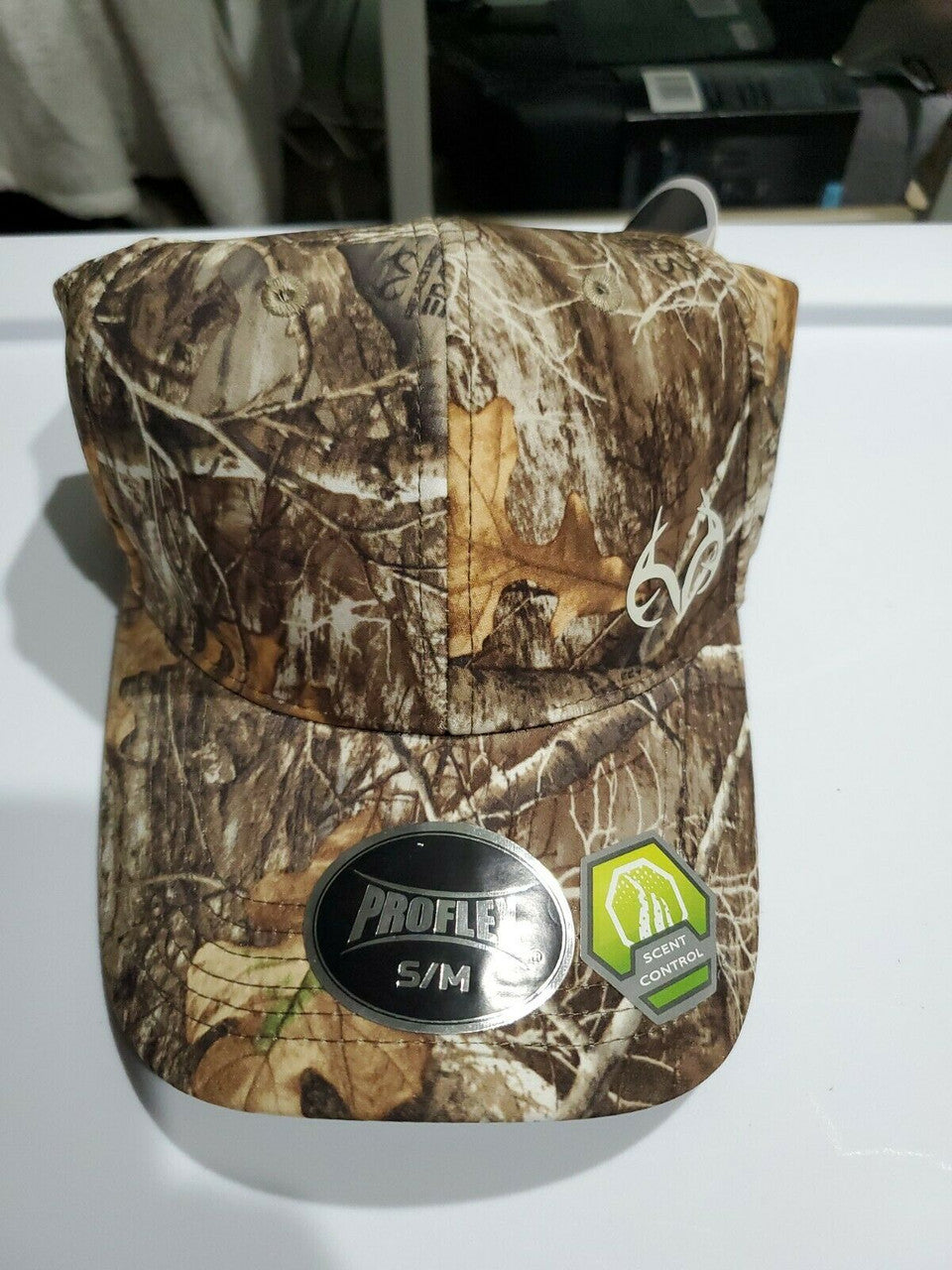 PROFLEX S/M SCENT CONTROL REALTREE BROWN GREEN CAMO HUNTING CAP