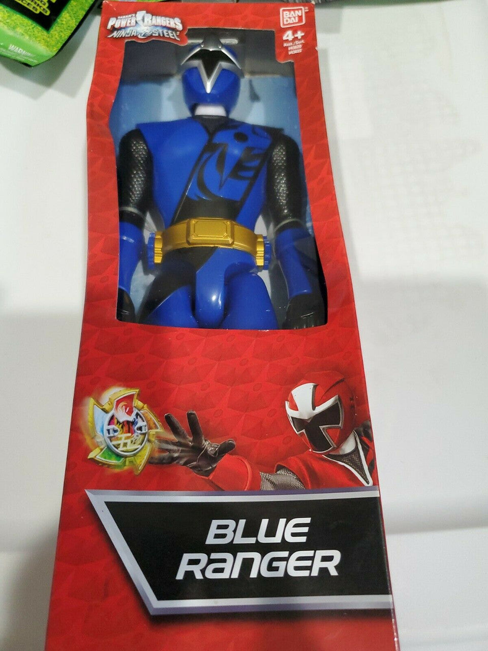 Power Rangers Ninja Steel Blue Ranger 12" Action Figure 2016  Bandai SCG Toy