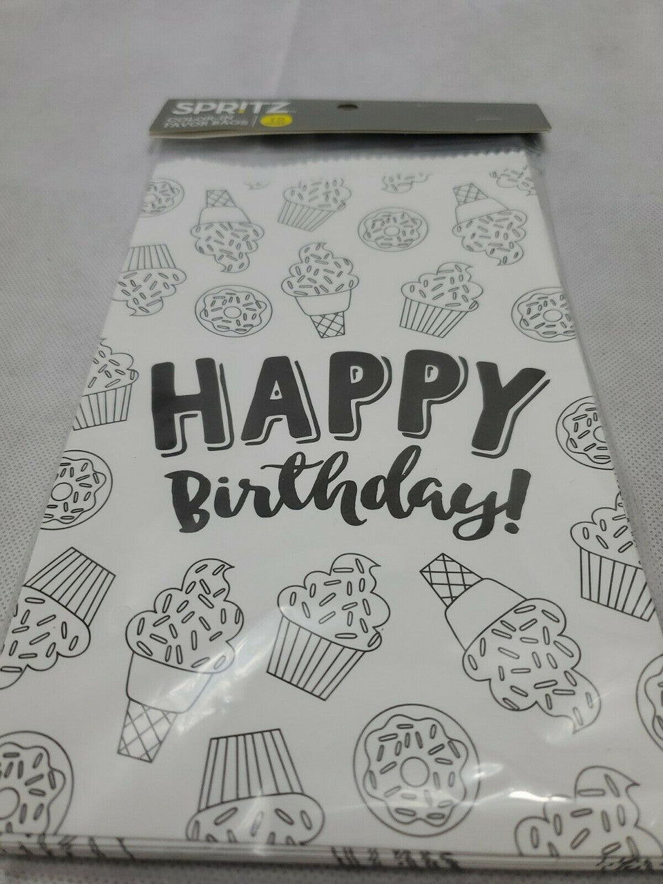 Spritz Treat Bags 12 count Decorated Goody Goodie Favor Bags