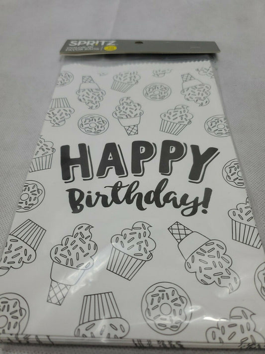 Spritz Treat Bags 12 count Decorated Goody Goodie Favor Bags