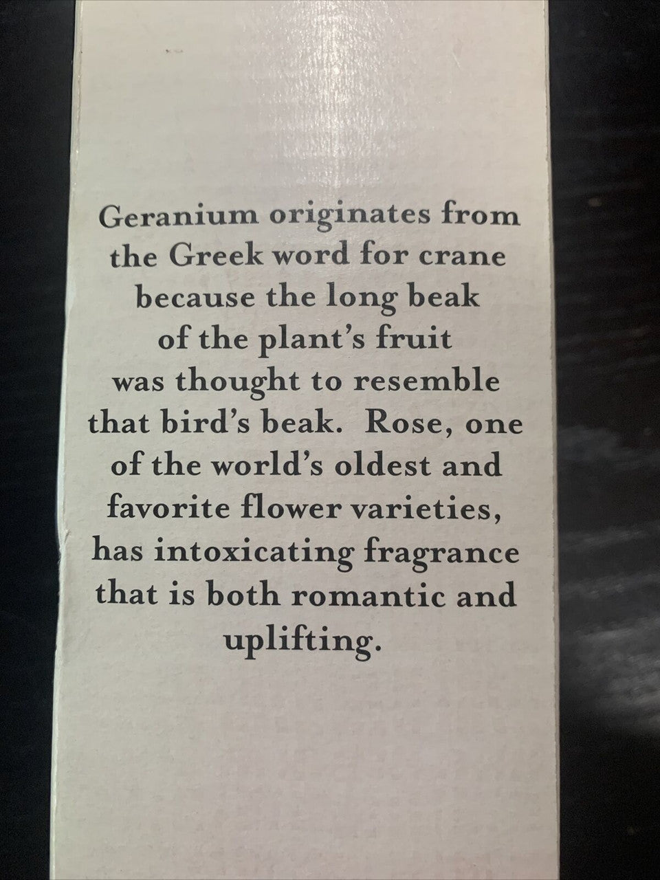 Essential Elements Geranium and Rose Fragrance Reed diffuser