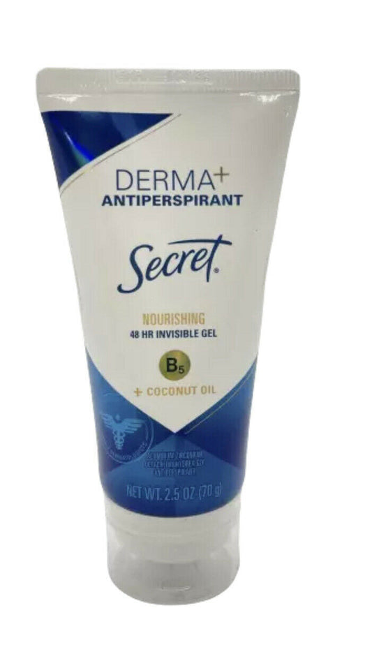 Secret Derma+ Antiperspirant Nourishing 48hr Invisible Gel 2.5oz