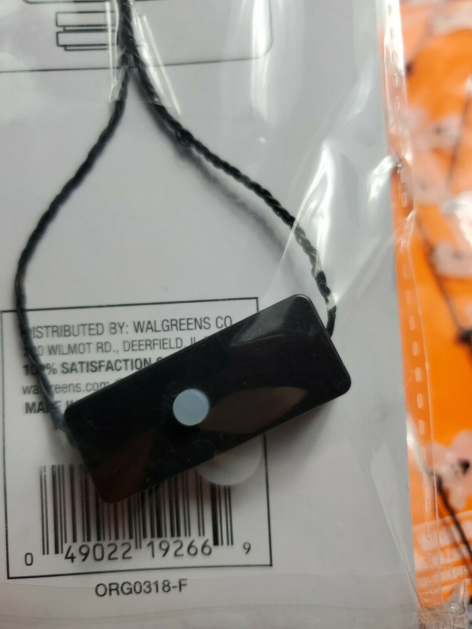 Happy Halloween Light-Up Ghost BOO Necklace 33” Spooky Trick Or Treat Lot of 4