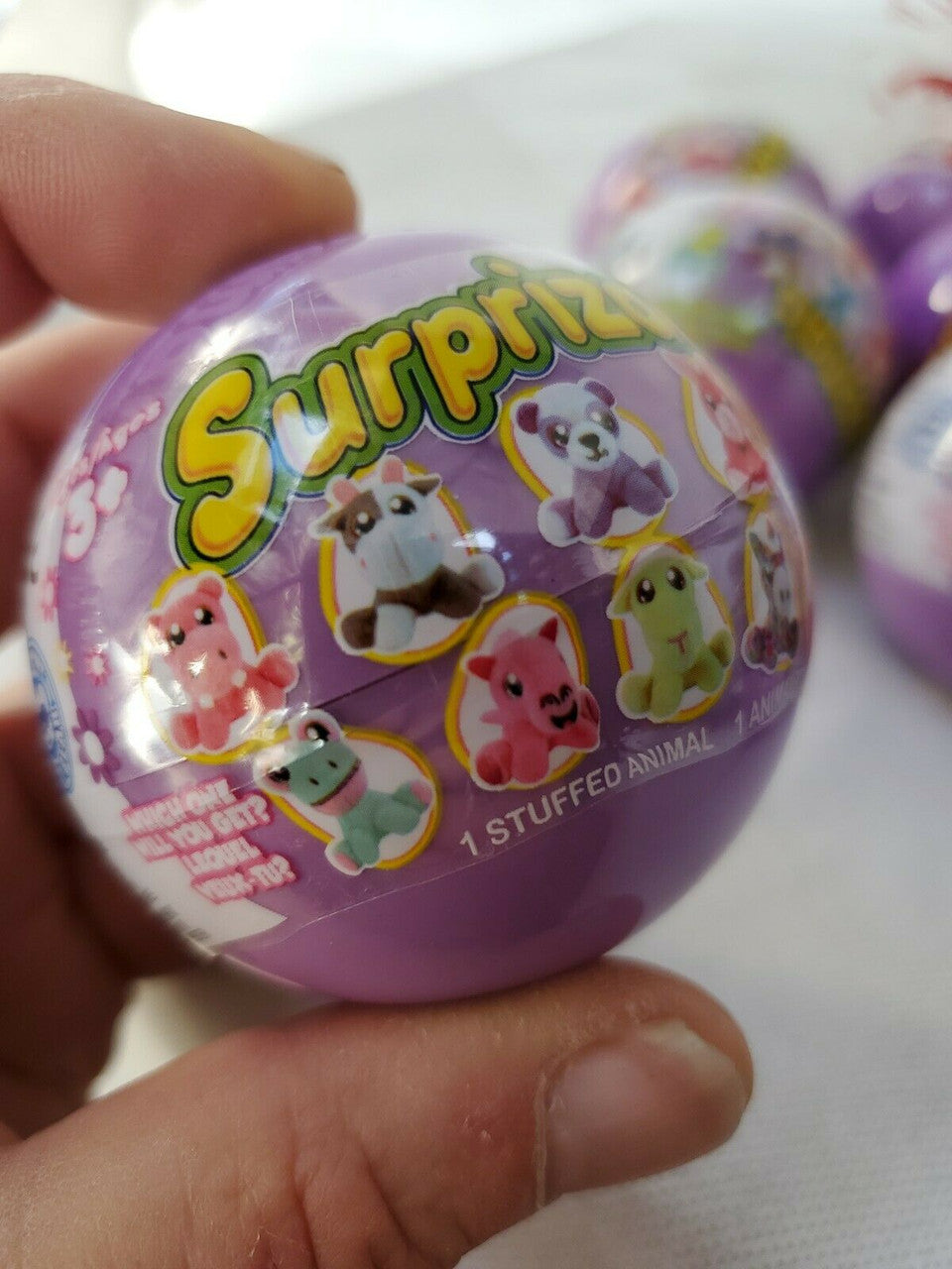 Surprizamals Mini Stuffed Plush Mystery Capsules Ball Series 2 Easter Edition 10
